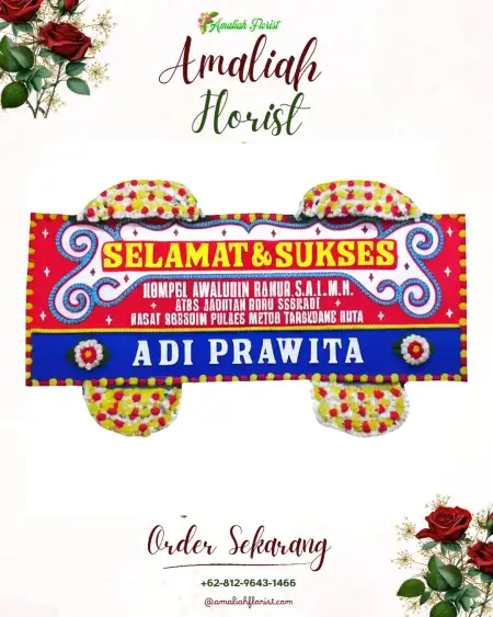 Papan Bunga Ucapan Selamat Sukamenanti Baru