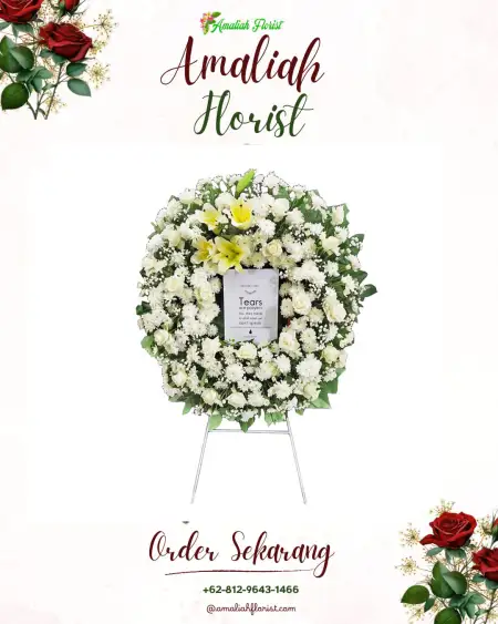 Krans Bunga Duka Sukamenanti Baru